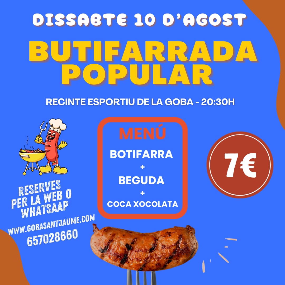 Butifarrada Popular 10 de Agosto 2024