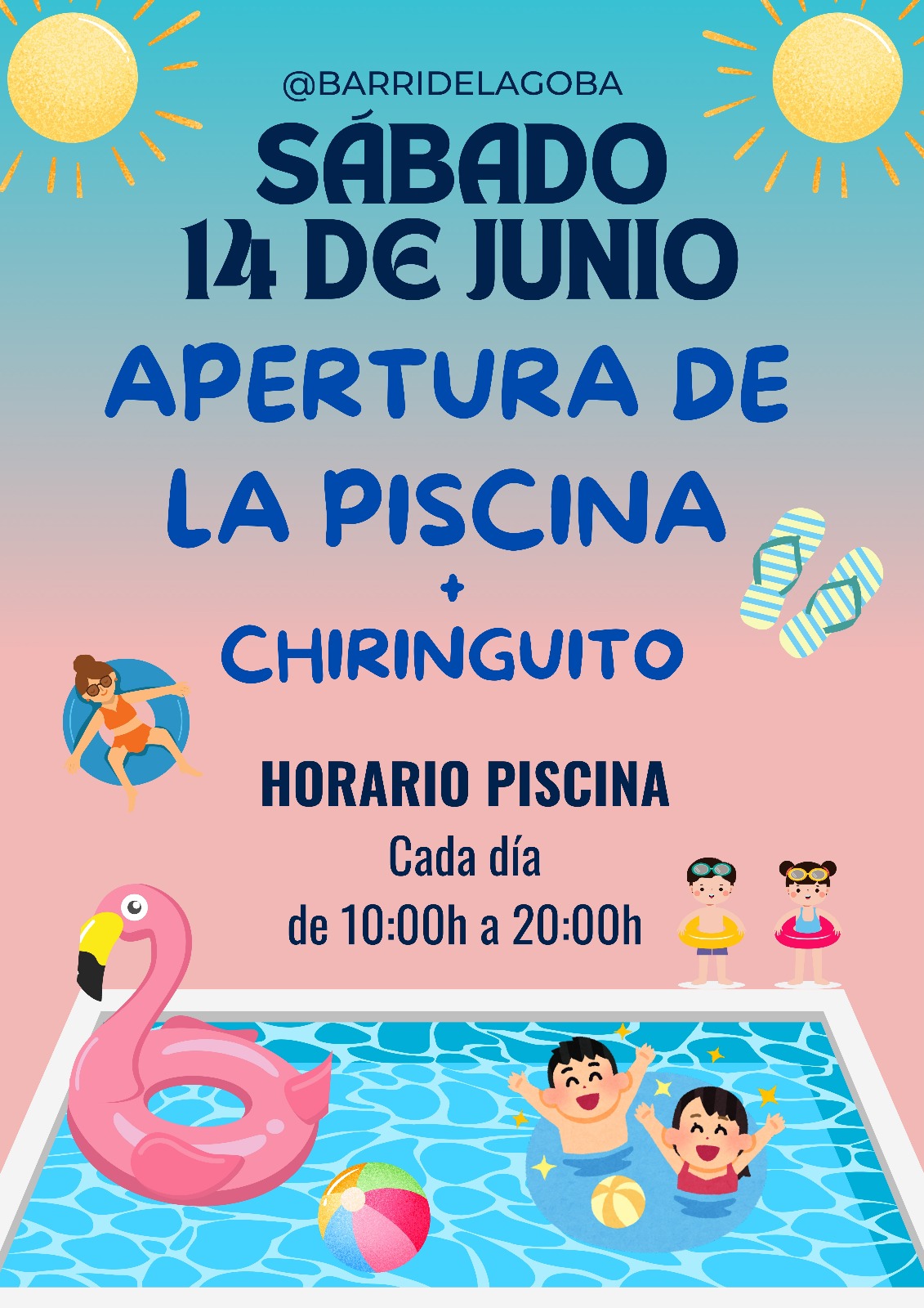 Inauguración Piscina 2025