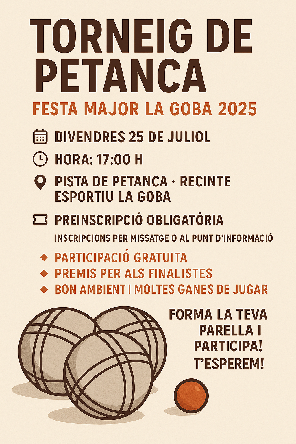 🎯 Torneo de Petanca